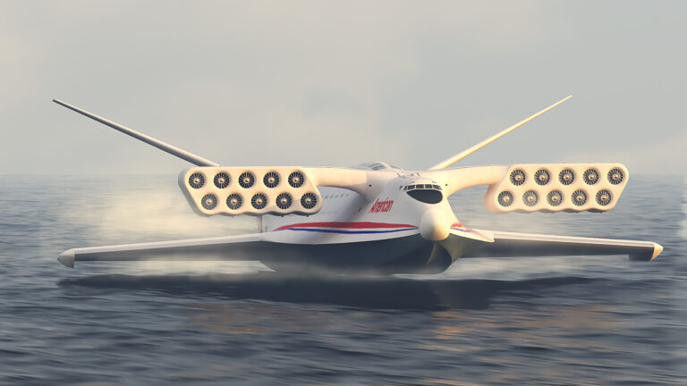 Aerocon Wingship невзлетевший наследник каспийского монстра родом из США