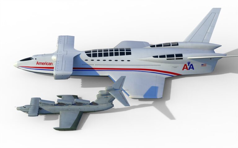 Aerocon Wingship невзлетевший наследник каспийского монстра родом из США