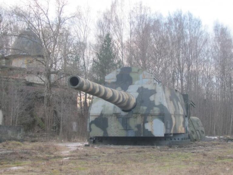 406-мм орудие на Ржевском полигоне wikimapia.org