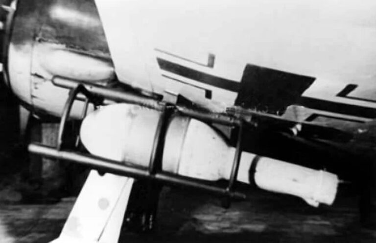 280-мм мина под крылом Fw-190F-8