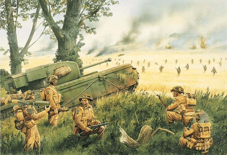 Некоторые примечательные особенности британской армии во Второй Мировой войне
