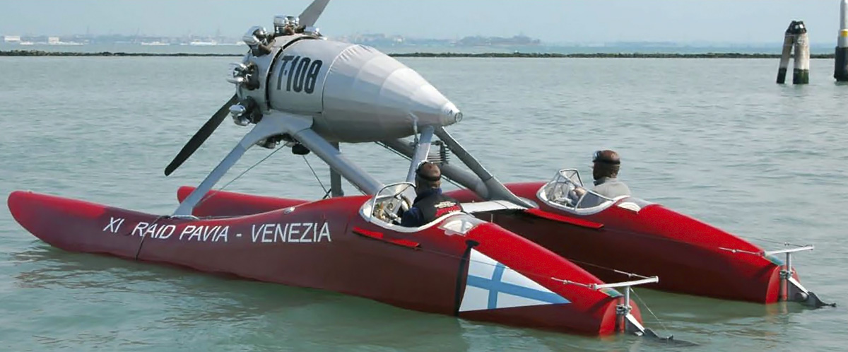 Аэроглиссеры и гонки Павия – Венеция - Альтернативная История