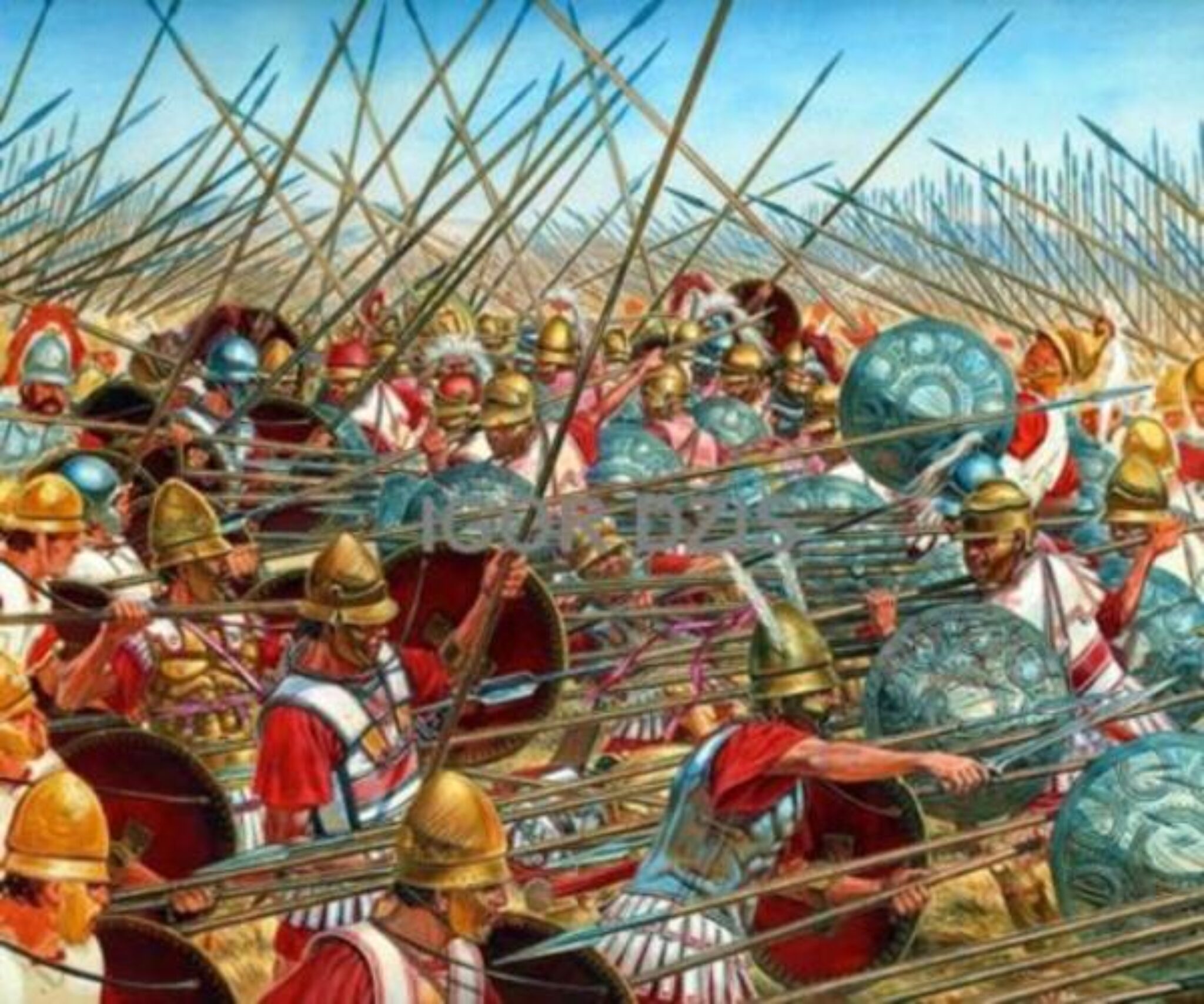 В какой битве персидское войско было разбито. Битва при Селласии.