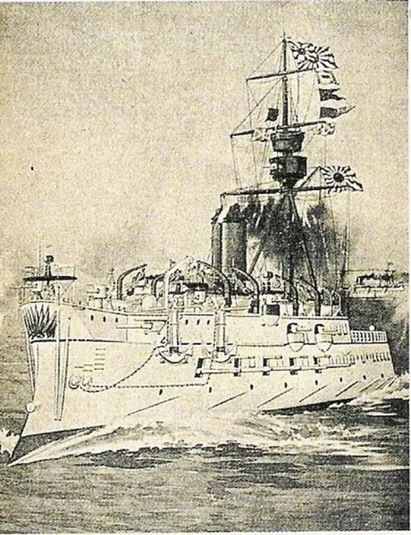 Несуразный подарок французов Японскому императору. Бронепалубные крейсера типа «Мацусима»