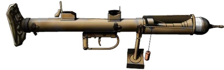 Противотанковый гранатомёт PIAT (Projector, Infantry, Anti-Tank).