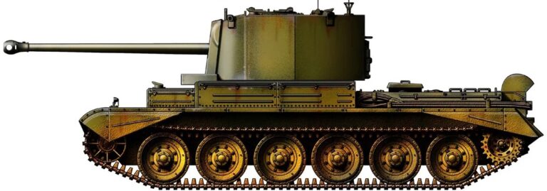 Танк-истребитель Tank, Cruiser, Mk.VIII, Challenger.