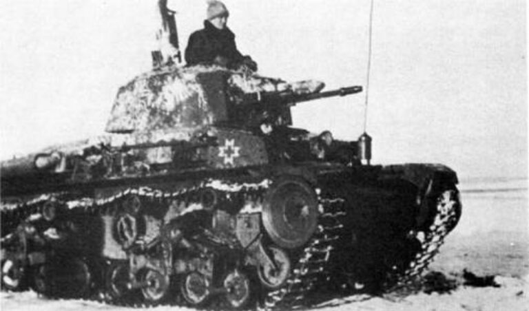 Танк R-2 под Сталинградом. Ноябрь 1942 года