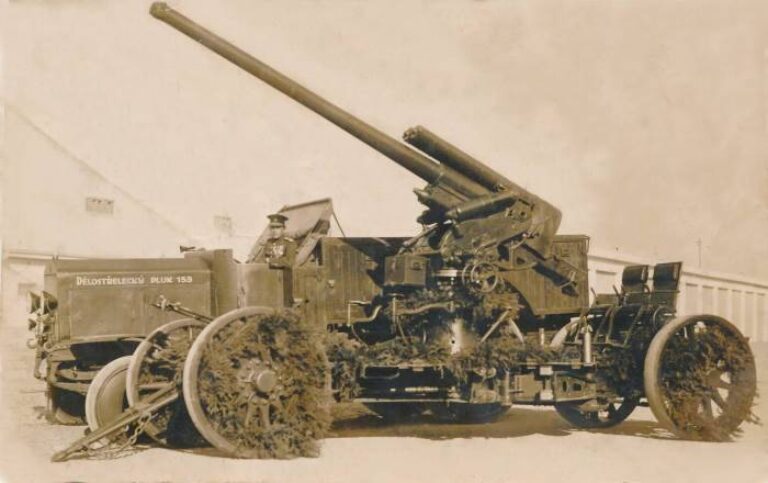 Зенитное орудие 8.35 cm PL kanon vz. 22