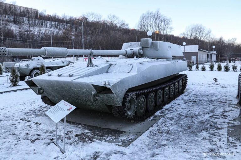Опытная противотанковая САУ «Норов». СССР