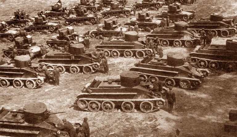 Самый полный танковый парк для идеальной армии 30-х годов
