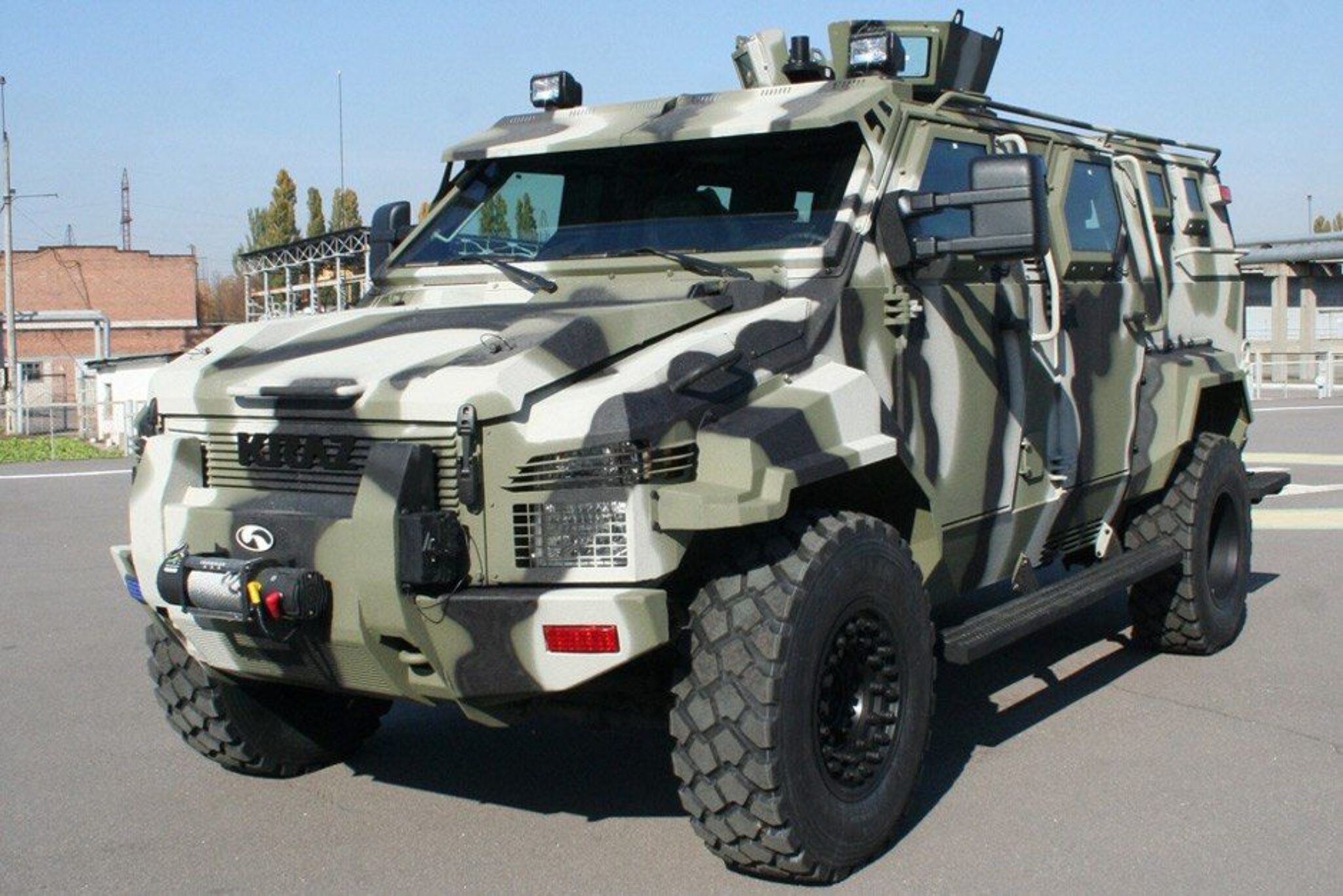 КРАЗ Спартан бронемашина