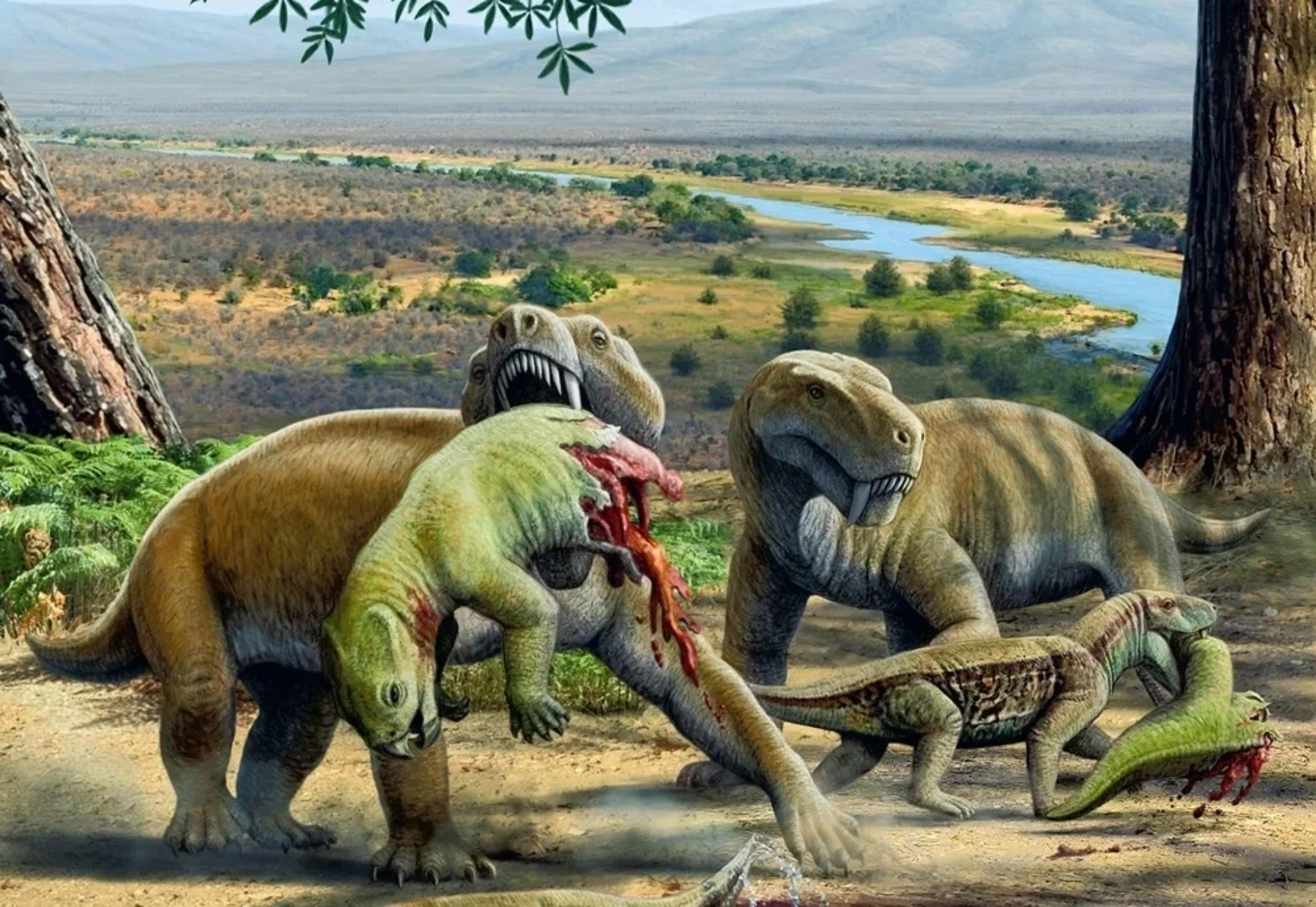 Динозавры жили миллионов лет назад. Динозавры Триасового периода. Синапсиды Пермского периода. Архозавры Триасового периода. Горгонопс прогулки с монстрами.