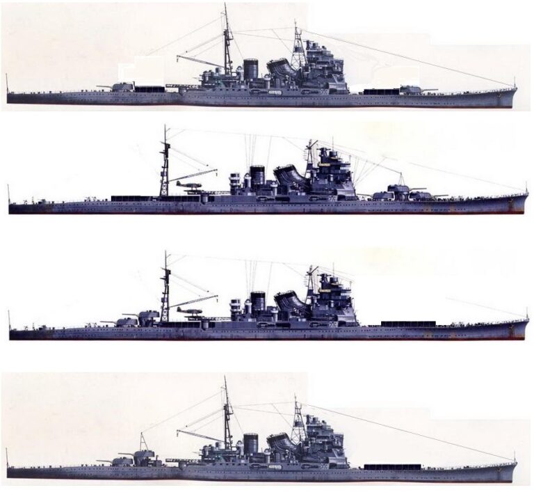 РЯП: ракетные японские крейсера