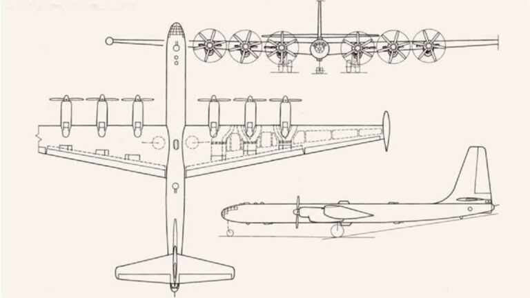 Ил-26 с шестью двигателями М-501