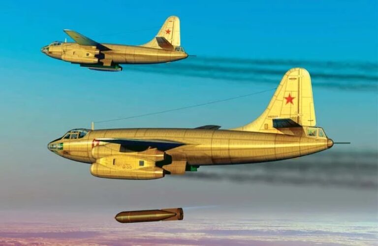 Рисунок фронтового бомбардировщика РБ-17. Источник фото: http://авиару.рф/
