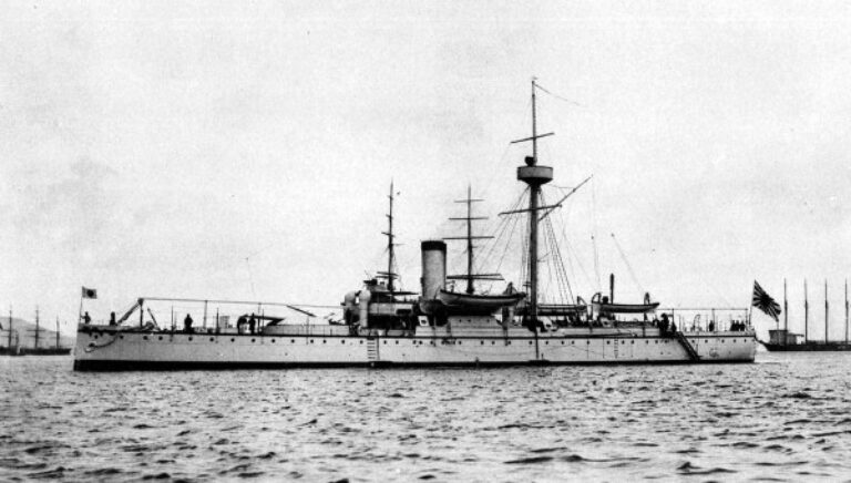 Корабль береговой обороны «Сайэн» накануне русско-японской войны