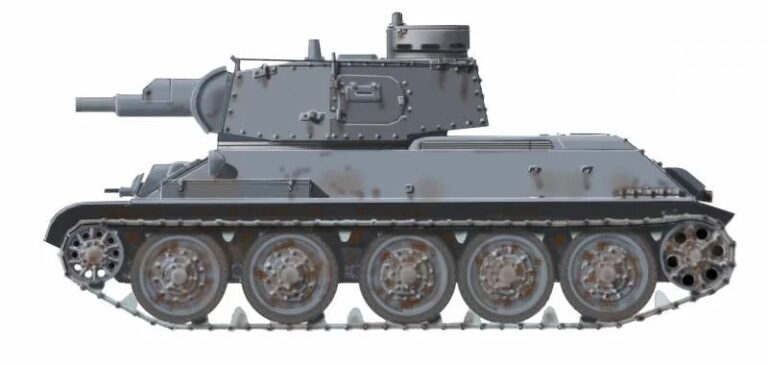 Танк Т-34 «IF» с башней от танка «Рейнметалл»