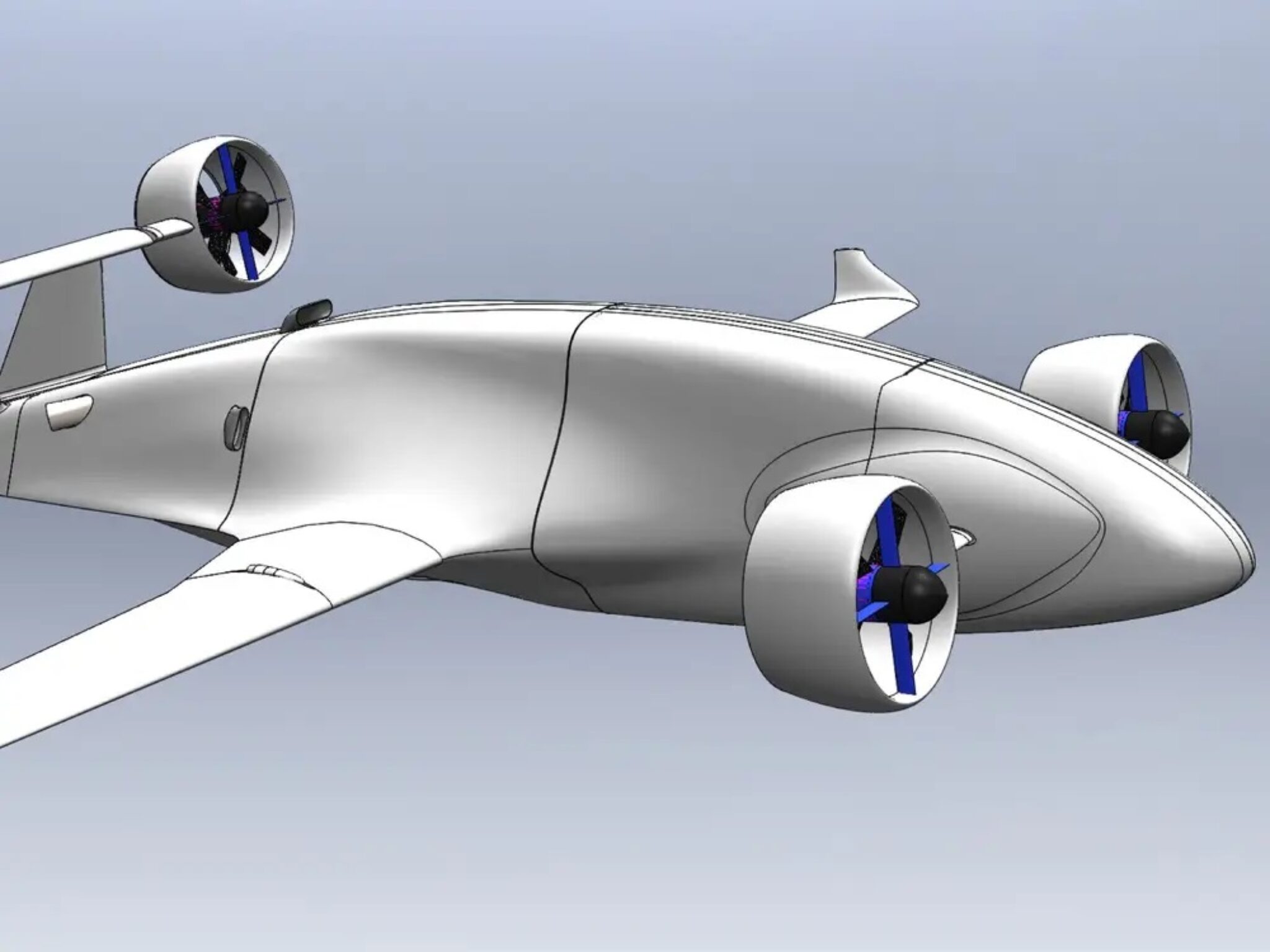 Evtol дрон