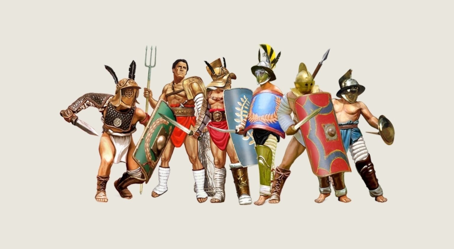 разновидности гладиаторов в древнем риме