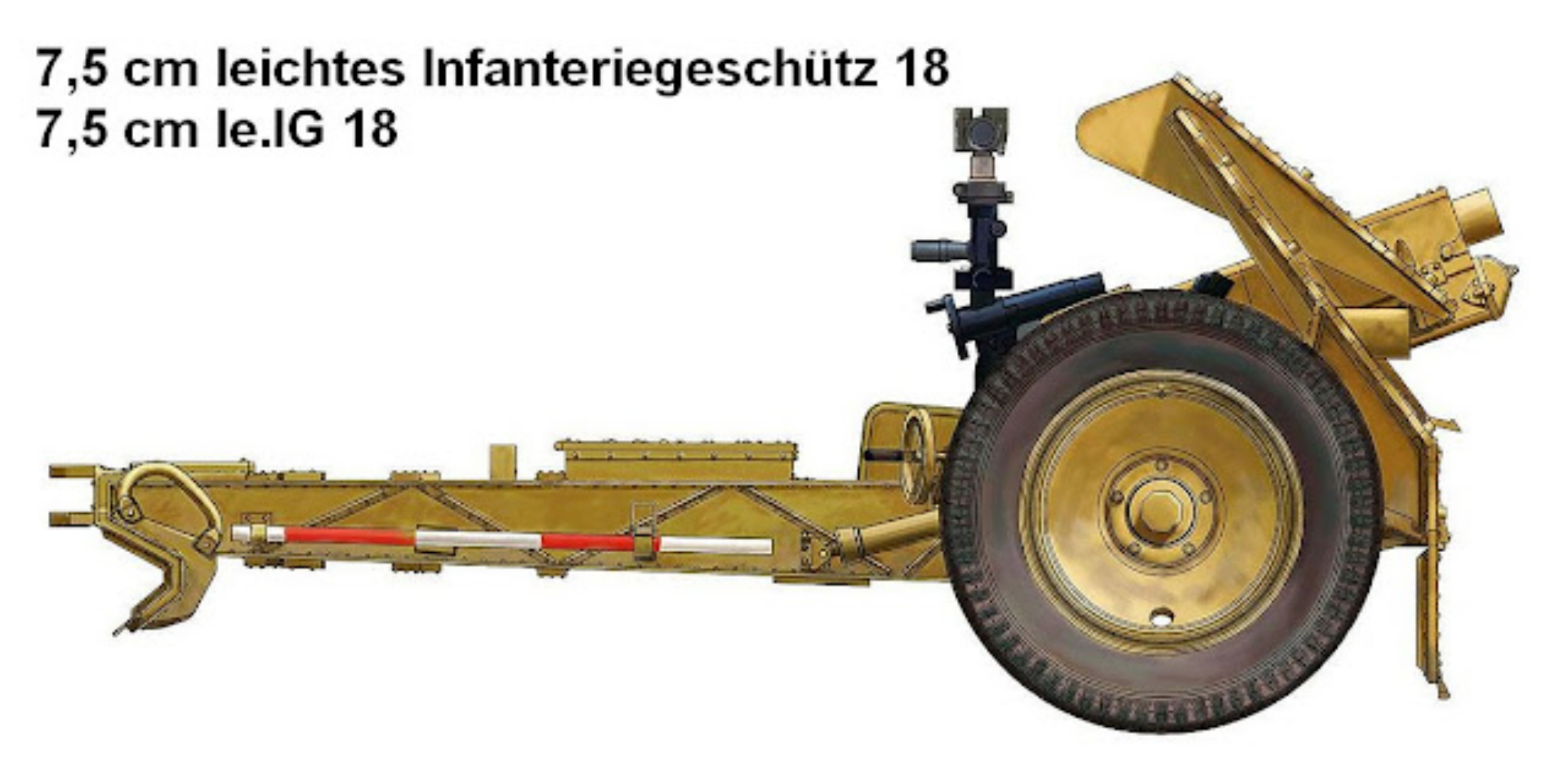 Ig 18. 7,5 Cm. Le. Geb. Ig. 18. Полковая пушка 1927. Модель 7,5 cm leichtes Infanteriegeschütz 18. 7,5 Cm Leig 18.