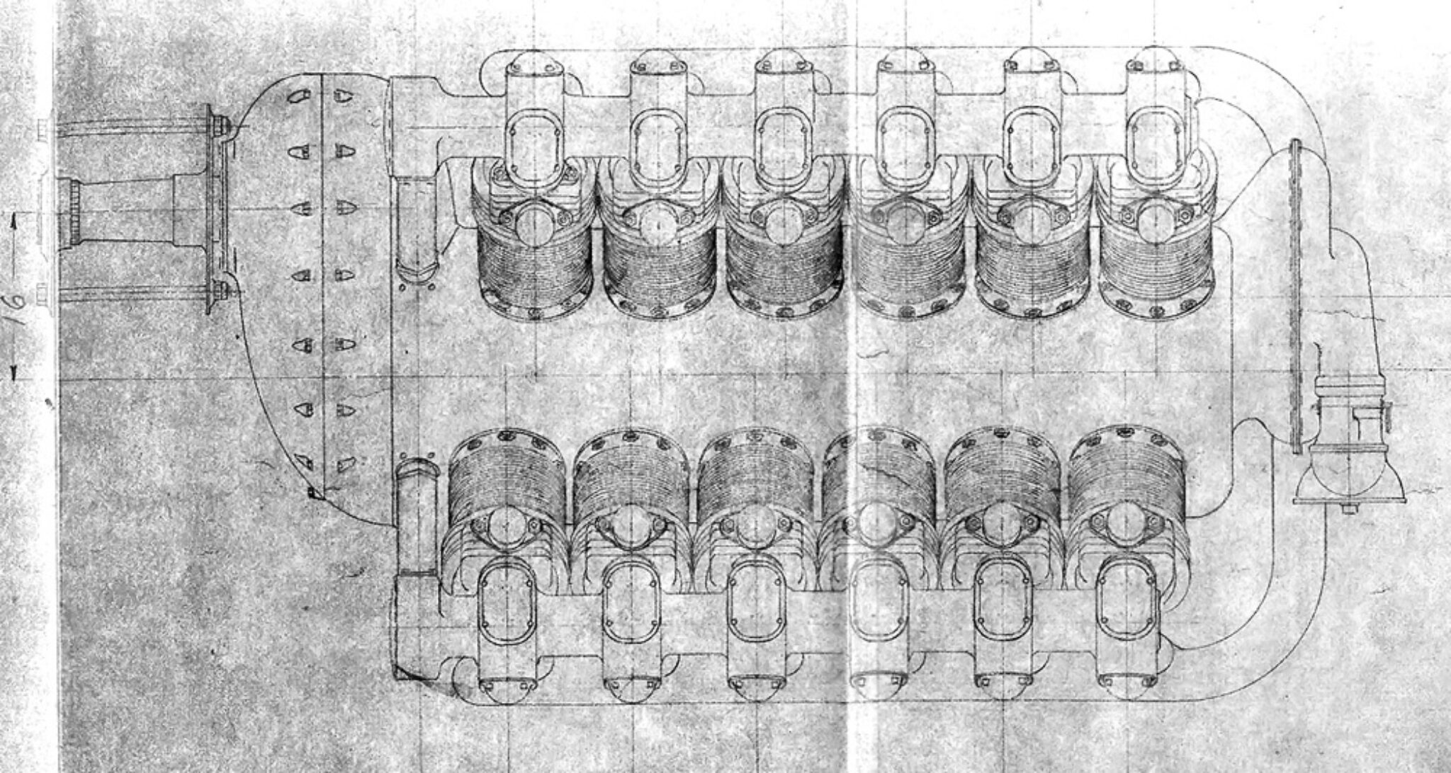 24 цилиндра. Details about Allison Turbine engine Exhaust cylinder 23008039. Шестнадцатицилиндровый двигатель Винтажная Эра. Двигатель банки-Чонка. 