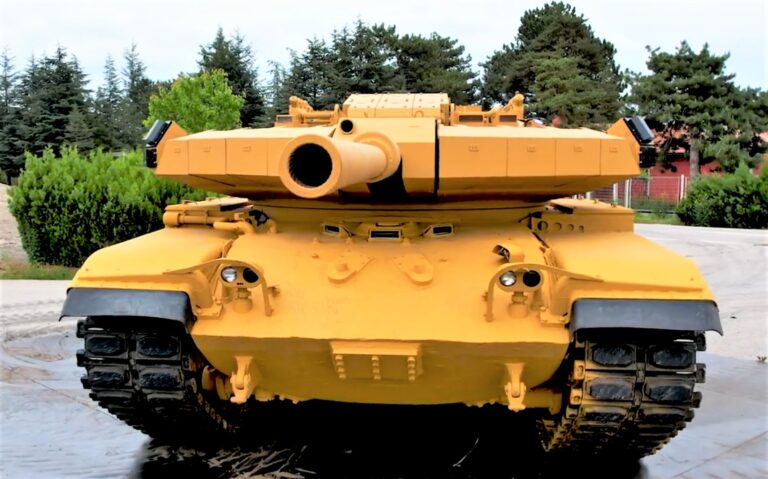Первый опытный образец танка М60А3, модернизированного по турецкому проекту TİYK-М60А3 с установкой новой башни Modüler Zırhlı Kule (MZK) модульной конструкции разработки турецкой компании Roketsan (с) Roketsan