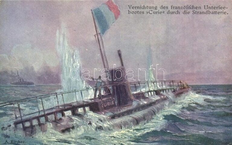Потопление французской подлодки «Кюри»
