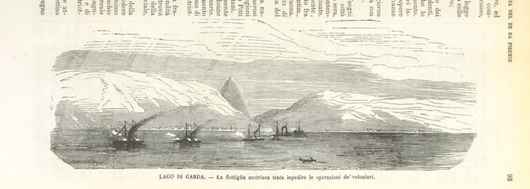 Австрийские корабли на озере Гарда, 1860-е годы