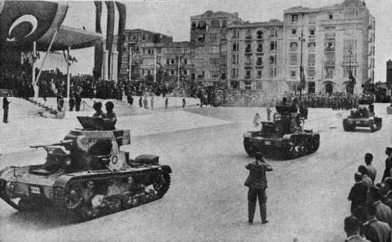 Танки турецкой армии во время Второй Мировой Войны