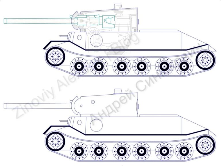 Těžky Tank Tygr 1 z automatickým nakladačem Škoda