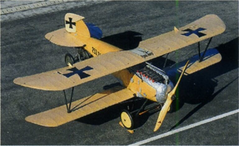 довольно большой: работы по созданию реплики-копии начинались с пластиковой сборной модели истребителя Albatros D.III (Oef) в масштабе 1:72