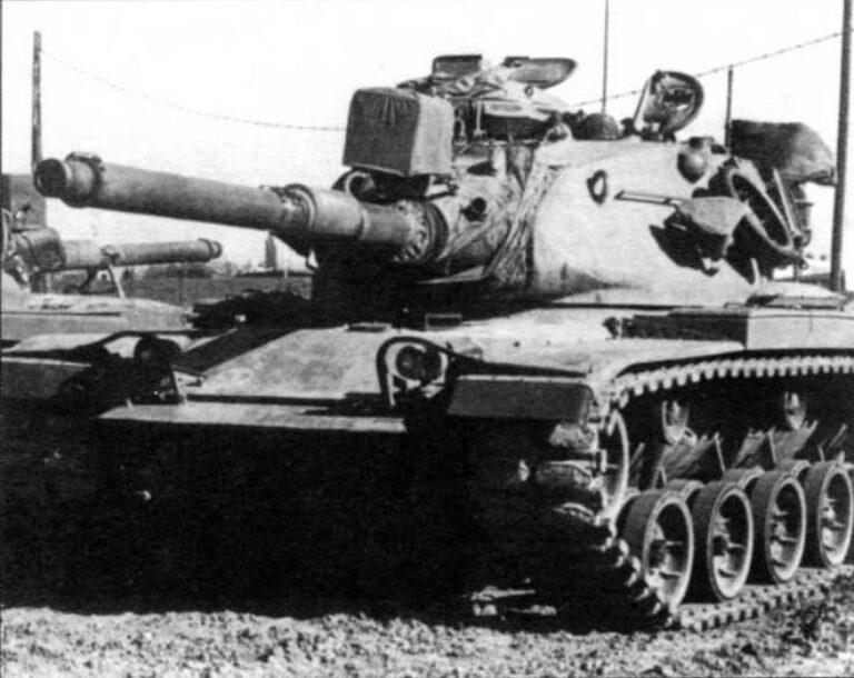  Танк М60А3 3-й американской танковой дивизии. Германия, 1980 год