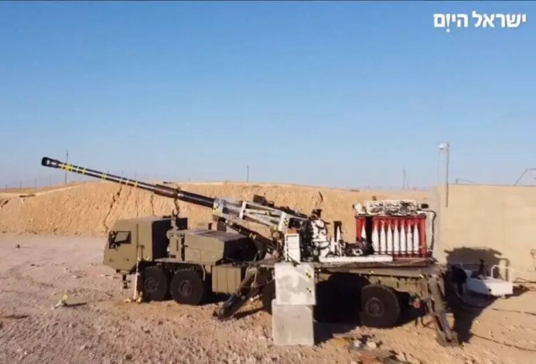 Новая 155 мм колёсная САУ Sigma для армии Израиля от компании Elbit Systems