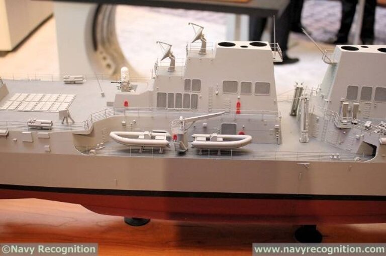 Новая конфигурация надстройки корабля. Фото Navyrecognition.com