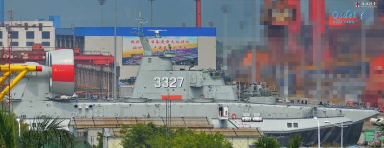 Корабль "3327" китайской постройки. Фото Navalnews.com