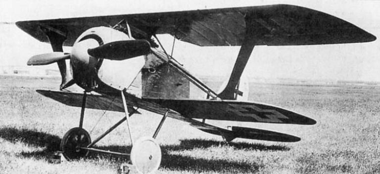 первый прототип опытного истребителя Albatros D.XI