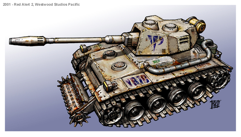 Легкий танк Плёточник (Red Alert 2)