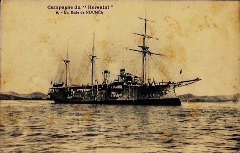 В мире колониальной экзотики. Крейсер «Керсэн». Франция