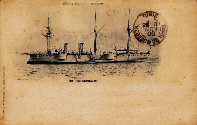 В мире колониальной экзотики. Крейсер «Керсэн». Франция