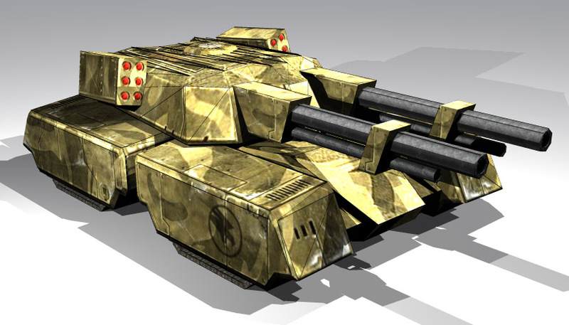 Сверхтяжёлый танк Мамонт (Red Alert 1)