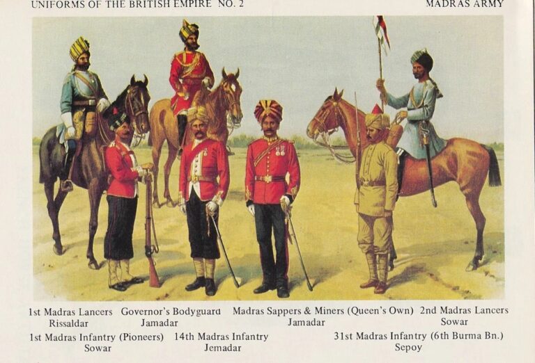 Мадрасская армия. Индийский алмаз для короны Британской империи