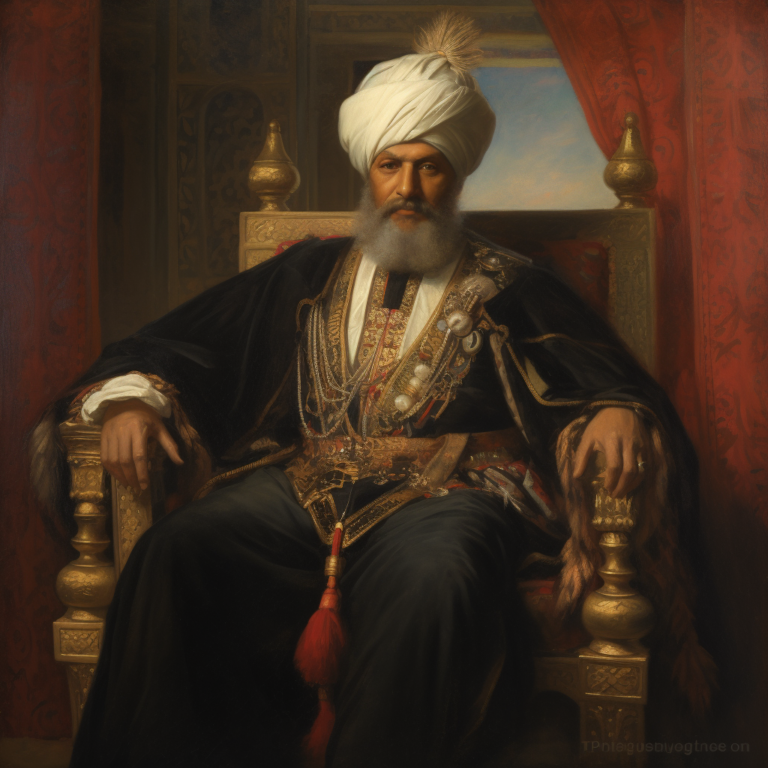 Первый султан Египетской Империи Мухаммед Али