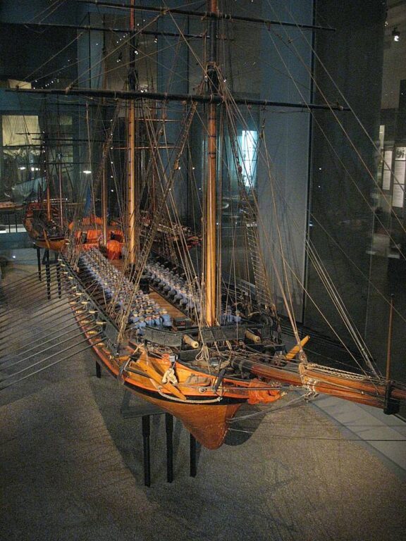 Турума Lodbrok. Модель в шведском морском музее.