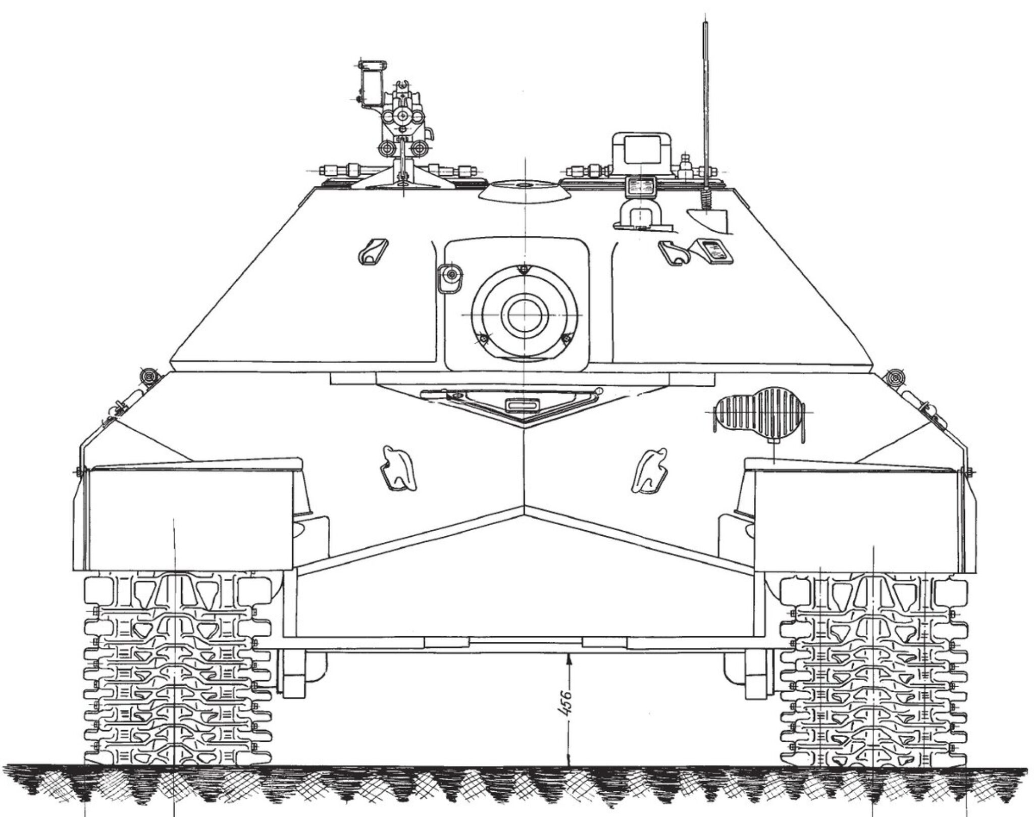 Ис 05. ИС-4 танк. Щучий нос ИС-3. ИС 7 сбоку.