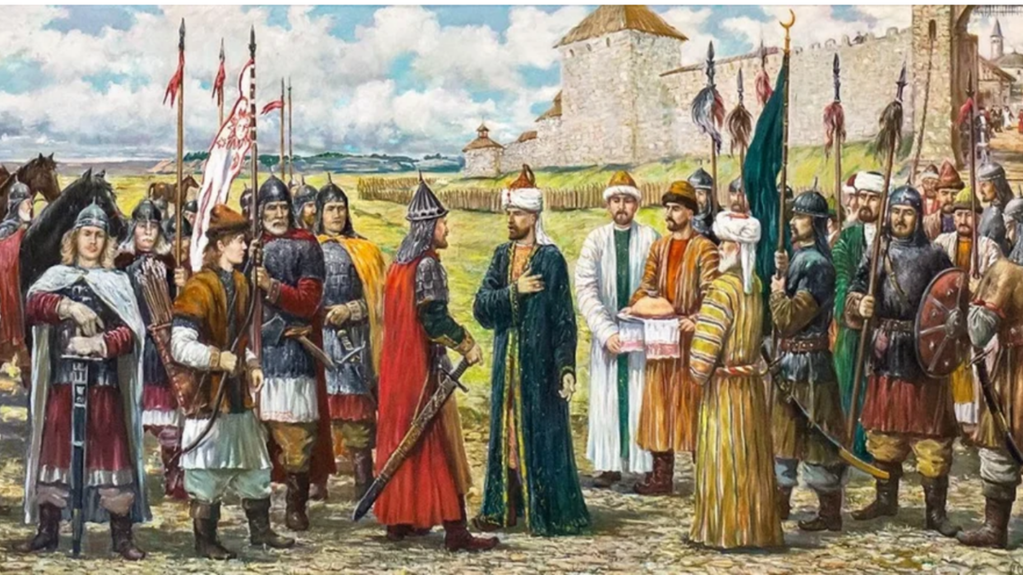 Принятие Ислама Волжской Булгарией. Волжская Булгария 9-10 века. Волжская Булгария 13 век.