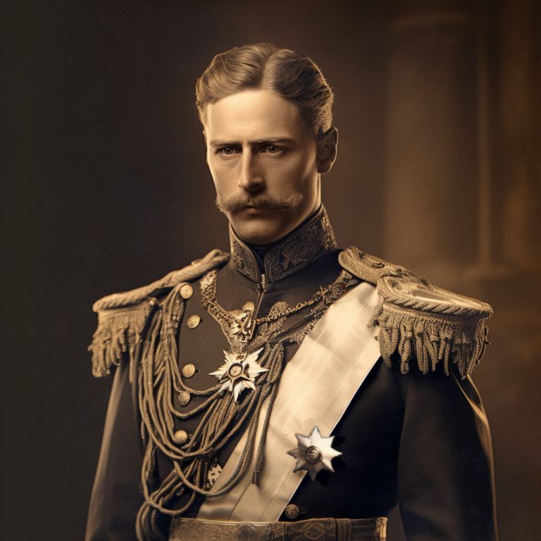Немецкий император Вильгельм III в 20-е годы