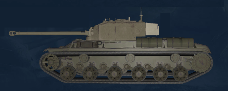 Colossus Mk.1. Советский тяжелый танк на вооружении Британской армии.