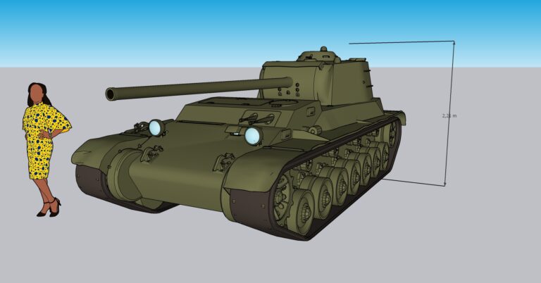 Тяжелый танк А-44М - Альтернатива КВ-4 из Харькова