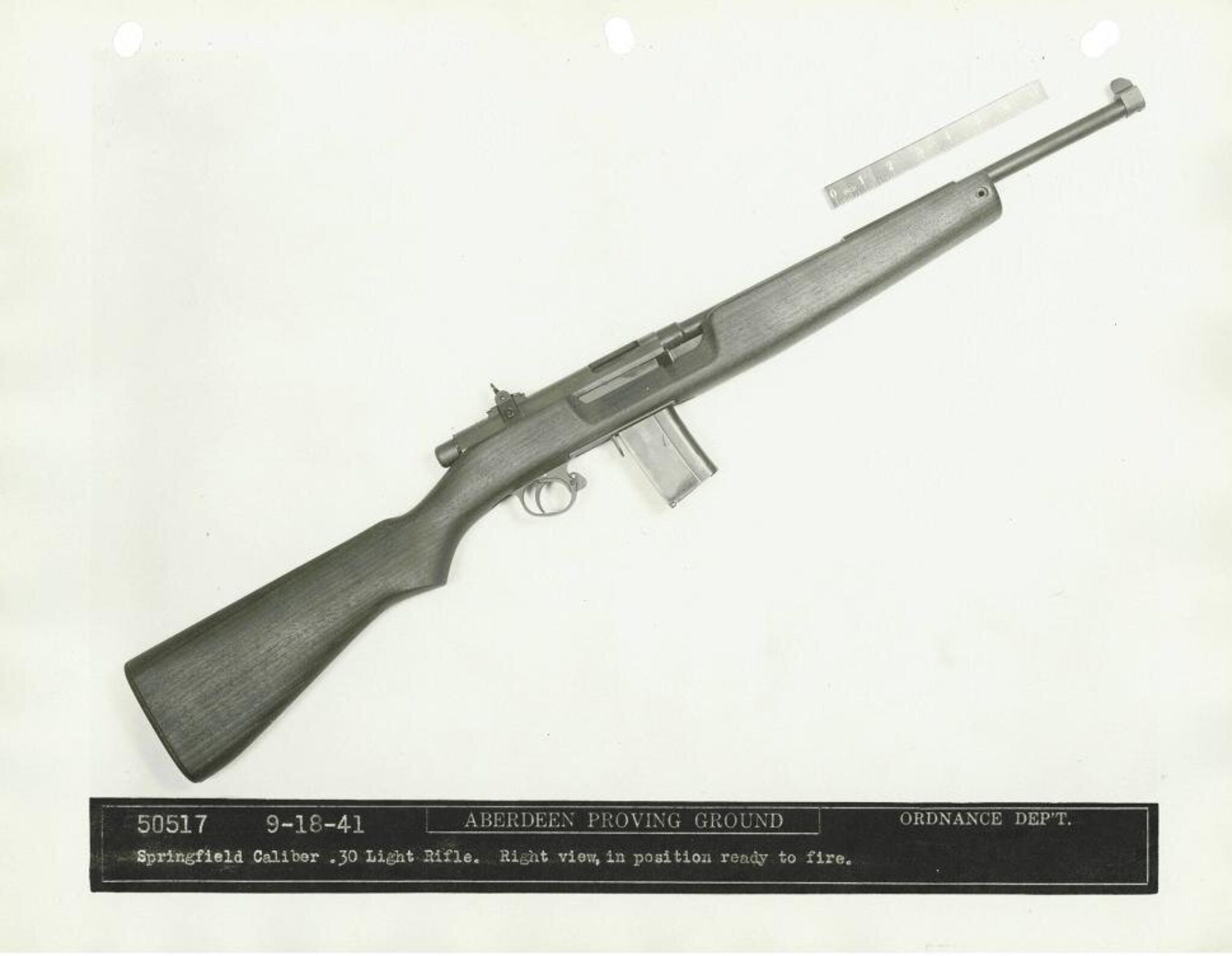 Легкая винтовка. S&W 1940 Light Rifle.