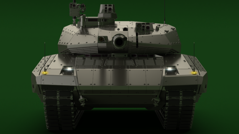 Концепт немецкого танка четвёртого поколения. Kampfpanzer Löwe